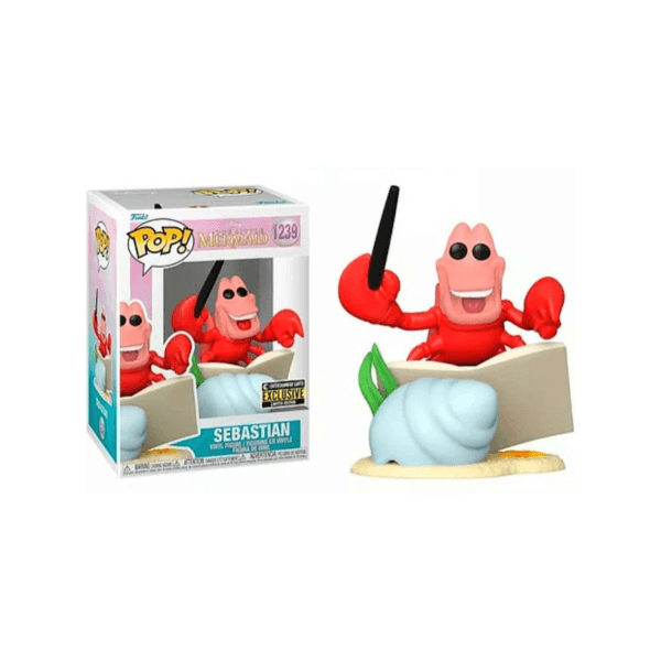 Funko Pop -1239 - La Sirenita - Sebastian enterteiment earth exclusive