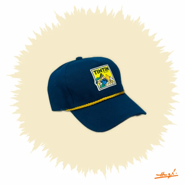 Gorra Marinera Logo cuadrado - Las Aventuras de Tintín - Imagen 3