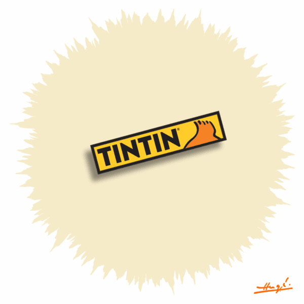 Prendedor de Tintín - Minimalista Edición Limitada