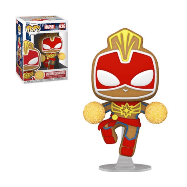 Funko Pop - MARVEL - 936 Gingerbread Captain Marvel