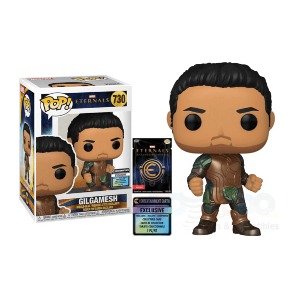 Funko Pop - MARVEL - 730 Gilgamesh Entertainment Earth Exclusive Collectible Card