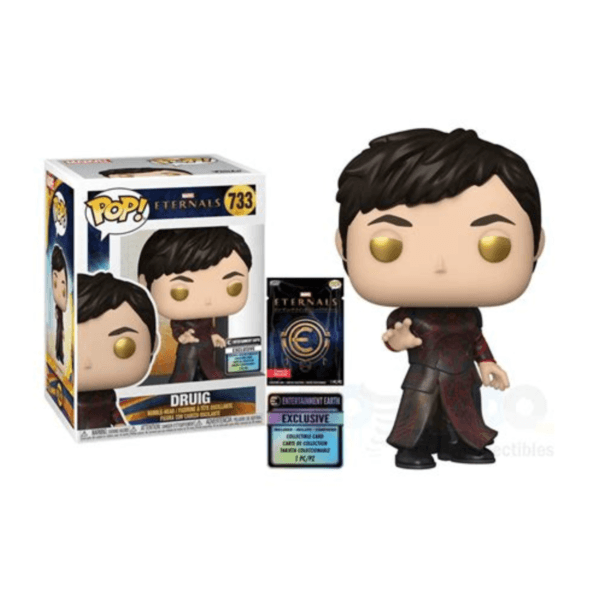 Funko Pop - MARVEL - 733 Druig Entertainment Earth Exclusive Collectible Card