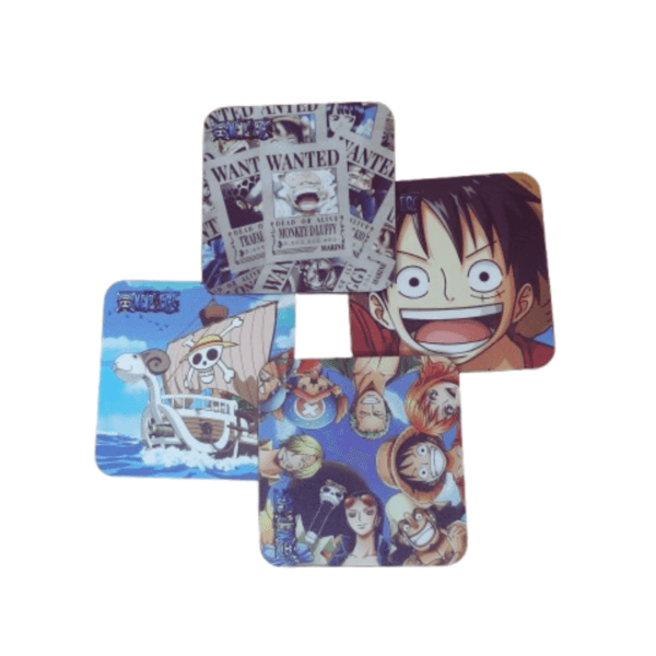 Set X4 Portavasos Imantados One Piece