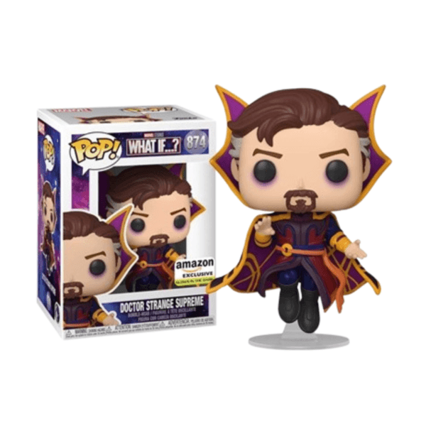 Funko Pop - MARVEL -874 Doctor Stranger Supreme Amazon Exclusive Glow