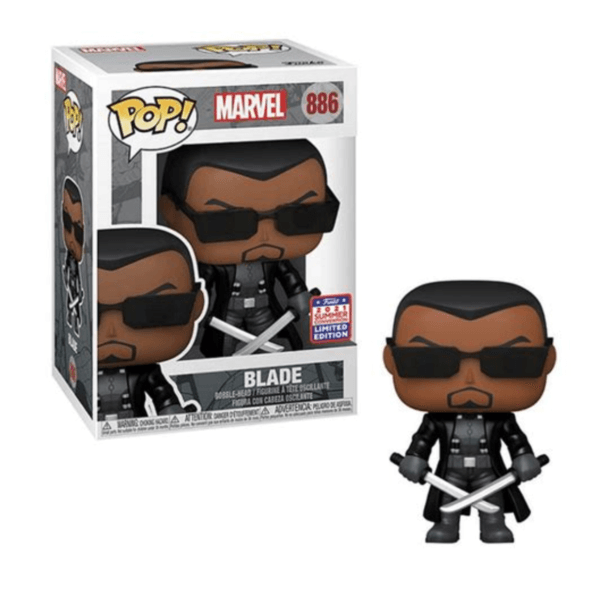 Funko Pop - MARVEL - 886 Blade 2021 Summer Convention + Protector
