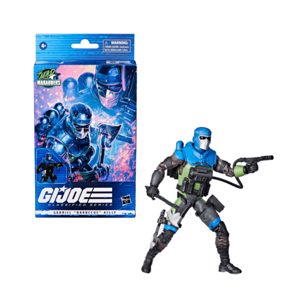 GiJoe Classified Series - The MAD Marauders Gabriel "Barbecue" Kelly Fig. Articulada 7 pulg - Hasbro
