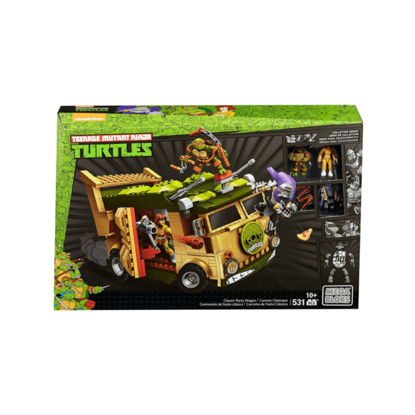 Mega Bloks - Teenage Mutant Ninja Turtles Classic Series Party Wagon Construction