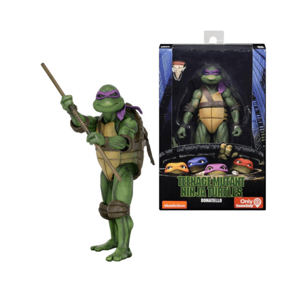 Neca - Teenage Mutant Ninja Turtles (1990 Movie) – Donatello Fig. Articulada 7 pulg