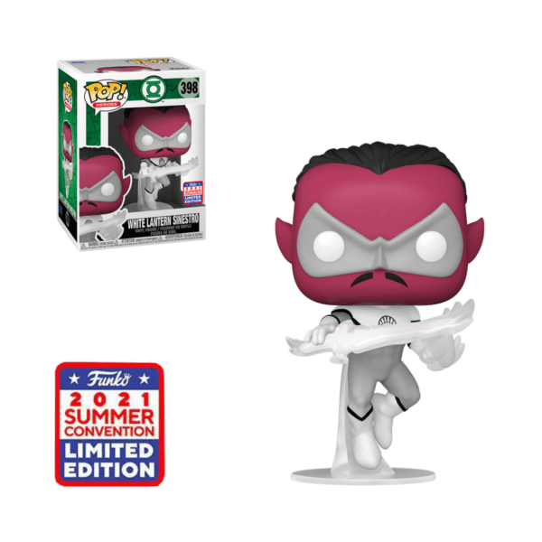 Funko Pop - DC - 398 White Lantern Sinestro - 2021 Summer Convention Limited Edition