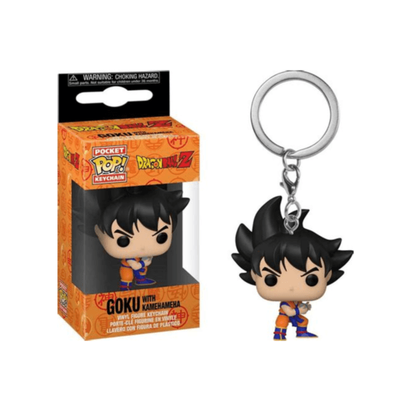 Pocket Pop Keychain - Goku with Kamehameha