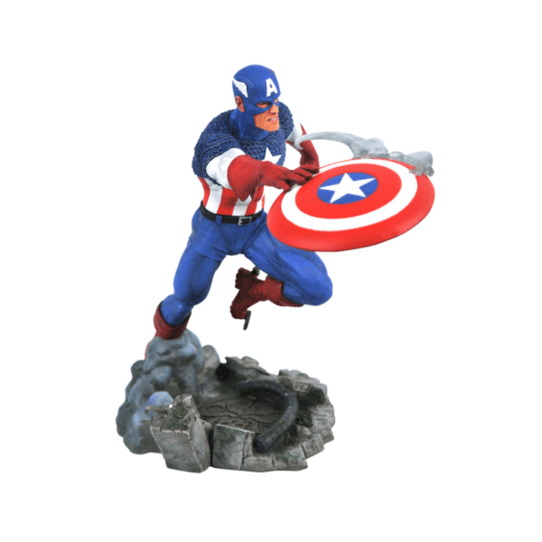 Diamond Select / Gallery Diorama - Captain America 10 Pulg