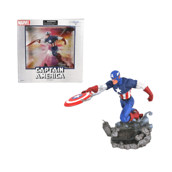 Diamond Select / Gallery Diorama - Captain America 10 Pulg - Imagen 2