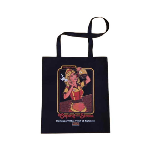 Tote Bag Self Help Guide, Coping with Stress - Rhodes - Drill