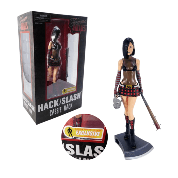Femme Fatales Hack Slash - Cassie Hack 10 pulg AFX Exclusive - Diamond Select