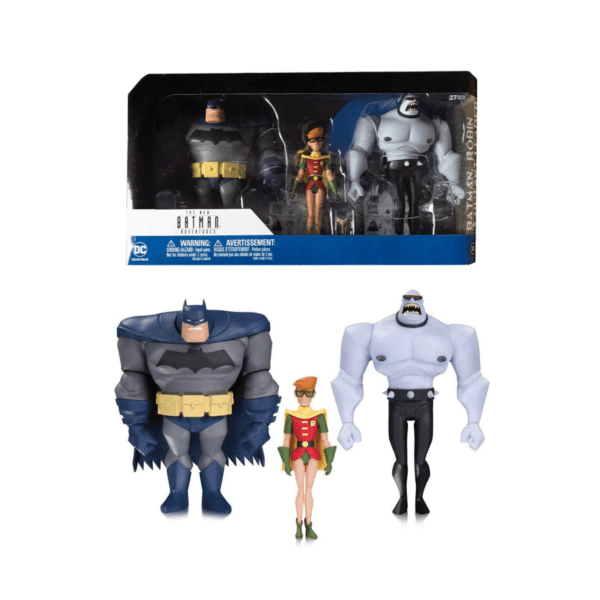 DC Collectibles - The New Batman Adventures: Batman, Robin & Mutant Leader 3-Pack