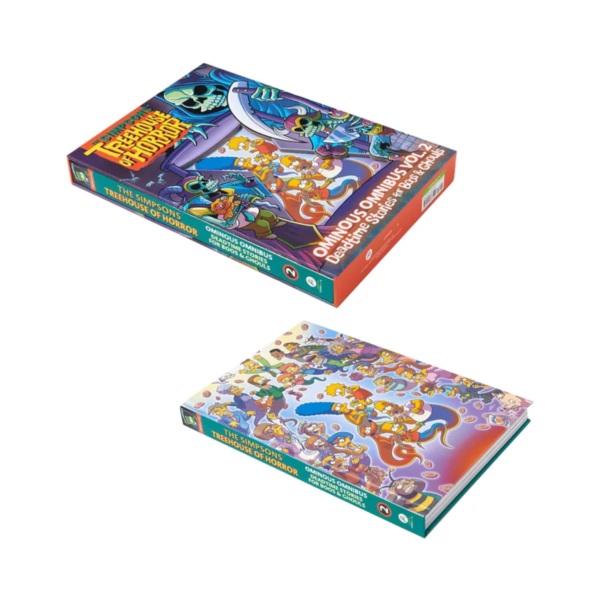 The Simpsons Treehouse of Horror Ominous Omnibus Vol. 2: Deadtime Stories for Boos & Ghouls - The Simpsons Treehouse of Horror Vol. 2 - Tapa Dura 2023 - Imagen 2