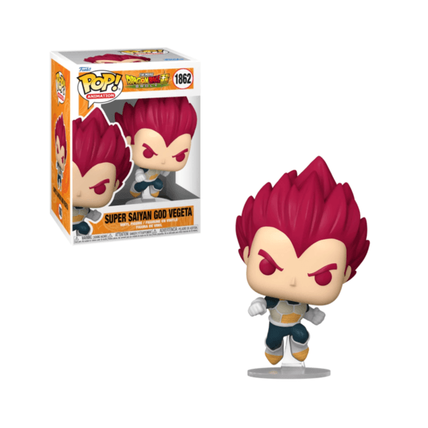 Funko Pop - ANIMATION - 1863 Super Saiyan God Vegeta (The Movie Dragon Ball Super Broly)