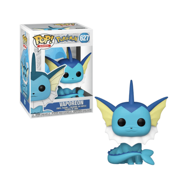 Funko Pop - GAMES - 627 Vaporeon (Pokemon)