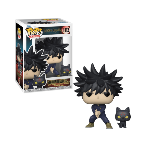 Funko Pop - ANIMATION - 1112 Megumi Fushiguru With Divine Dog (Yujutsu Kaisen)