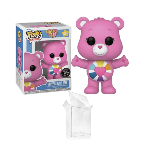 Funko Pop - ANIMATION - 1204 Hopeful Heart Bear (Care Bears 40th) Glow Chase