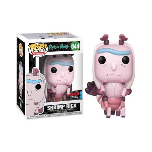 Funko Pop - ANIMATION - 644 Shrimp Rick (Rick and Morty) Funko Exclusive 2019 Fall Convention Limited Edition