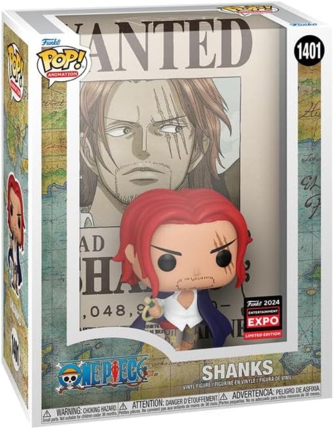 Funko Pop - ANIMATION - 1401 SHANKS (One Piece) EXCLUSIVE